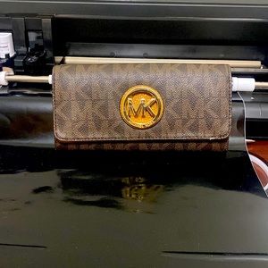 Brown Michael Kors wallet